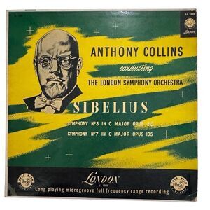ANTHONY COLLINS CONDUCTING THE LONDON SYMPHONY- LL 1008-TRUE HIGH FIDELITY